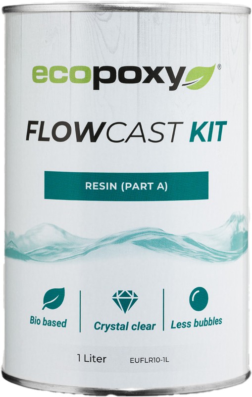 Resina epoxi 1.5L Kit FlowCast ECOPOXY BIO