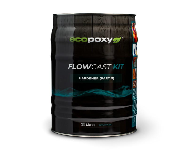 Kit 60 L resina epossidica FlowCast EcoPoxy — Brycus
