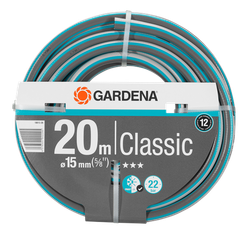 Pack Hose Classic 20M 15mm + Support + Gardena kunstvandingspistol