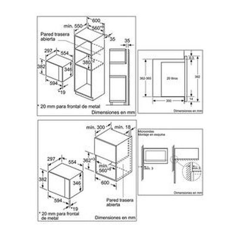 Microondas Bosch BFL520MS0 