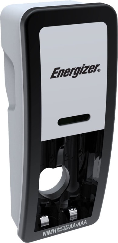 ENERGIZER - Mini Chargeur pour piles rechargeables AA/AAA + 2