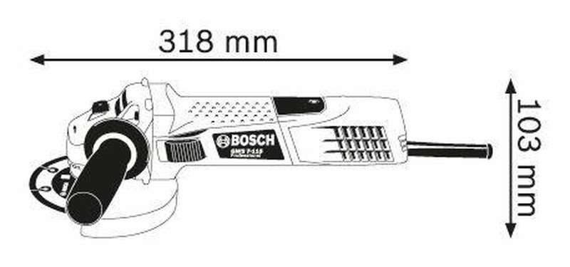 Mini meuleuse GWS 7-115 Bosch