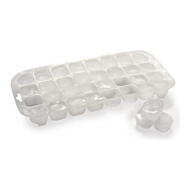 Stampo per cubetti di ghiaccio in polistirene trasparente (33 x 3
