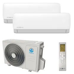 Wandklimaanlage-Paket 2 x 1 H11 Serie Mundoclima (7,91 KW) // (2,64 + 5,28 KW)