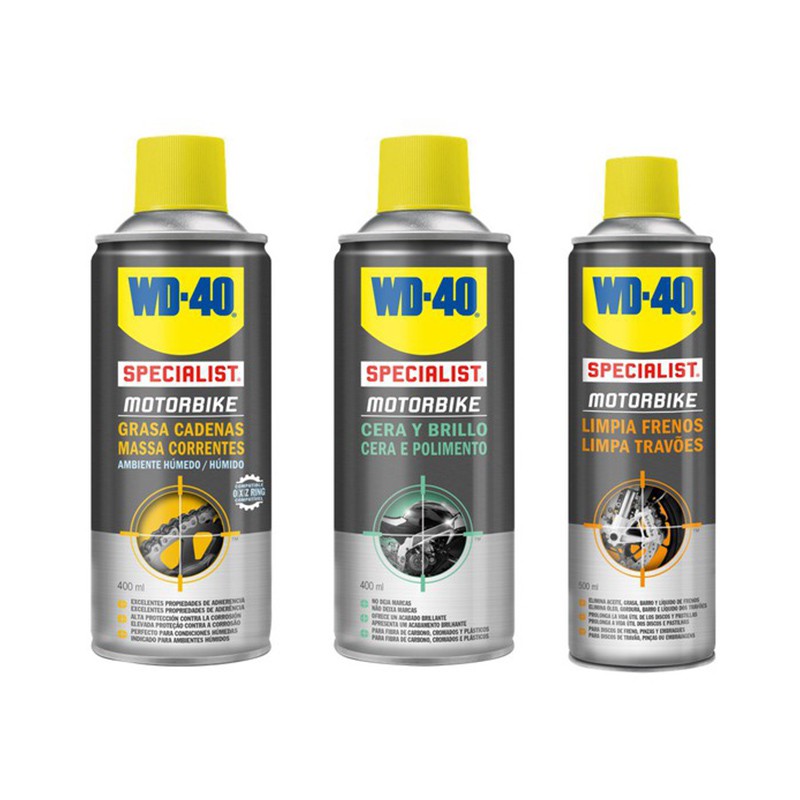 Pack Limpeza Moto WD-40