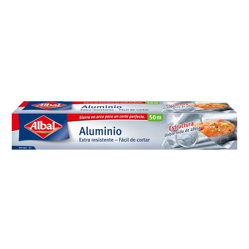 Papier aluminium 10 m ALBAL : le rouleau à Prix Carrefour