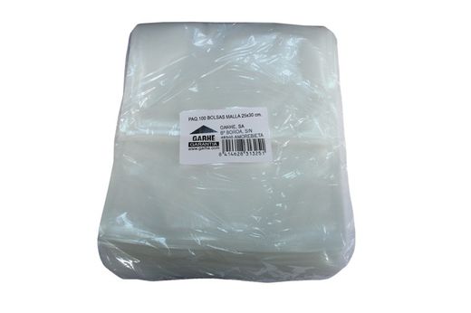 Pakke med 100 Mesh Poser 25X30 Cm Garhe