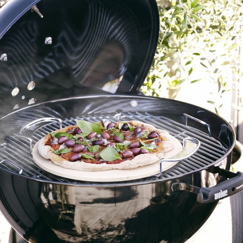 Pierre à pizza émaillée WEBER CRAFTED Gourmet BBQ System - BARBECUES /  Accessoires / Accessoires et housses barbecues à charbon