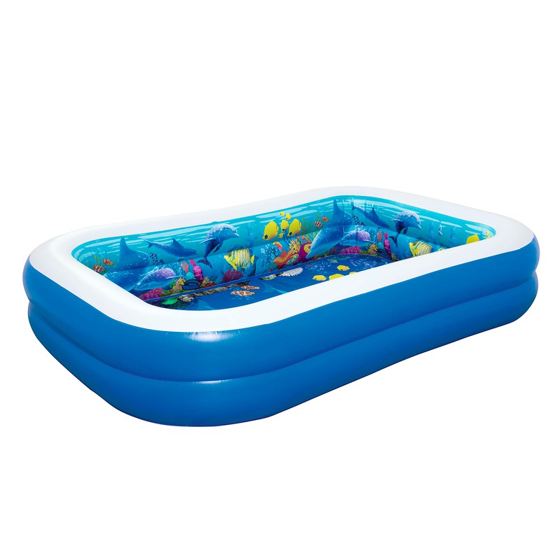 Piscina Gonfiabile per Bambini Bestway Aquarium 239x206x86 cm con