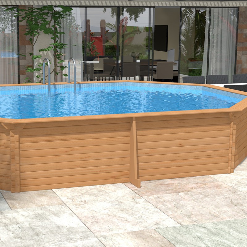 Piscine ronde - Filtration sable 130cm