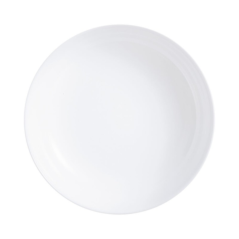 Arcoroc Evolutions Multipurpose White Glass Plate (Ø 17 cm) — Brycus