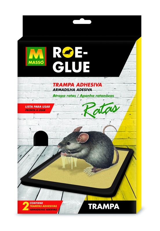 Raticide Roe-Glue piège adhésif rats Massó — BRYCUS