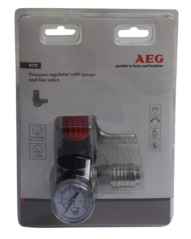 Regolatore di pressione per compressore d'aria AEG — Brycus