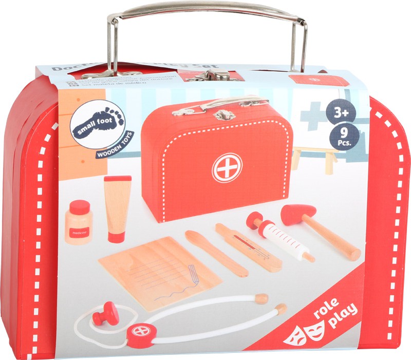Valise médicale jouet avec accessoires (27 x 24 x 13 cm) - DIAYTAR
