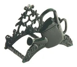 Hoseholder Watering can motif dark green