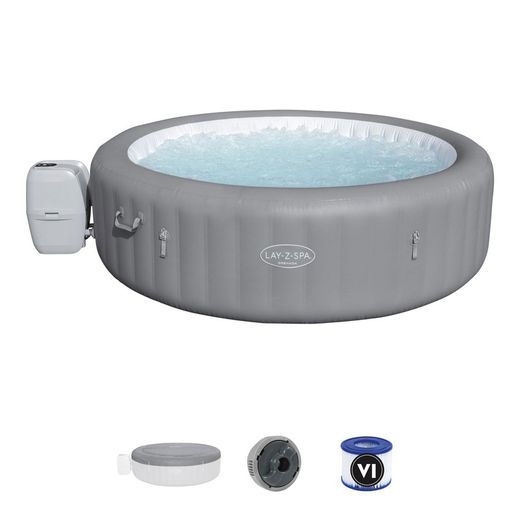 Whirlpool Bestway Lay-Z-Spa Granada 236x71 cm für bis zu 8 Personen mit Airjet und Abdeckung