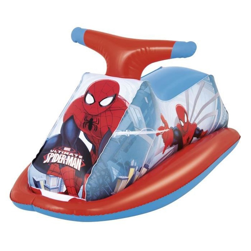 Ultimate Spiderman Piscine Gonflable Couleur Bleu et Rouge saica 1  