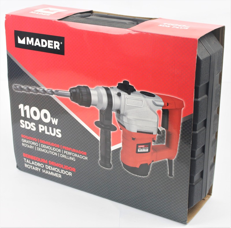 Taladro Demolidor 1100w Sds Plus Mader® Power Tools — Brycus