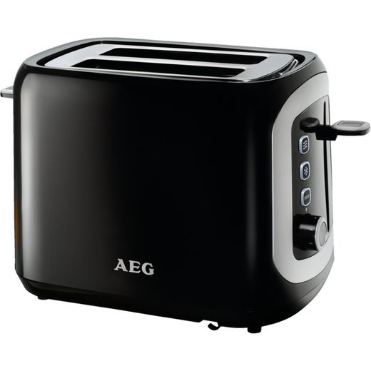 Aeg AT3300 940W Toaster Schwarz Schwarz/Silber 940 W