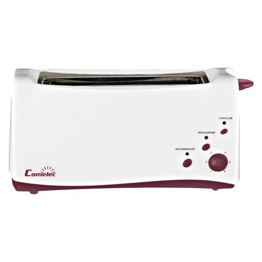 Toaster mit Auftaufunktion COMELEC TP1749 1000W Weiß 1000W
