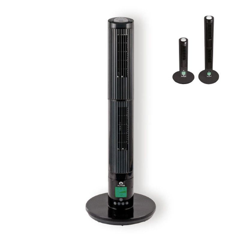 Ventilador de torre 45 w. 2 ventiladores GLAZIAR — Brycus Ventiladores de torre GLAZIAR 2 —