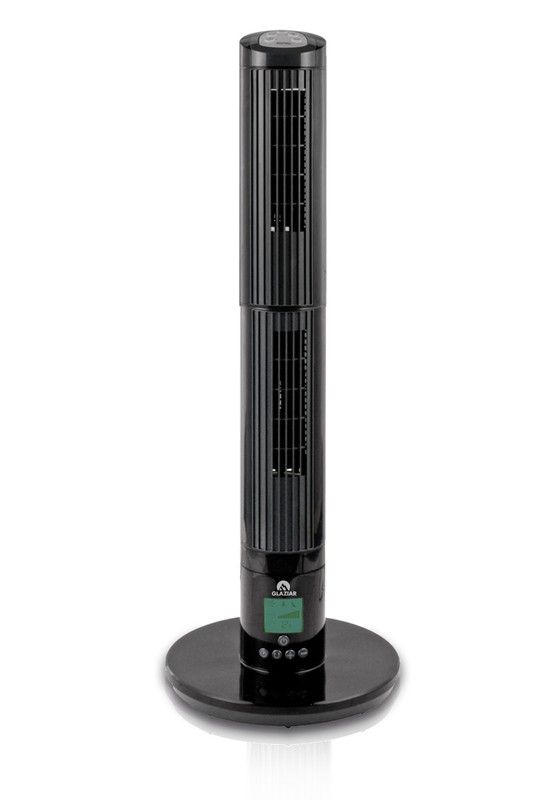 Ventilador de torre 45 w. 2 ventiladores GLAZIAR — Brycus VENTILADOR NEBULIZADOR TORRE 45 W