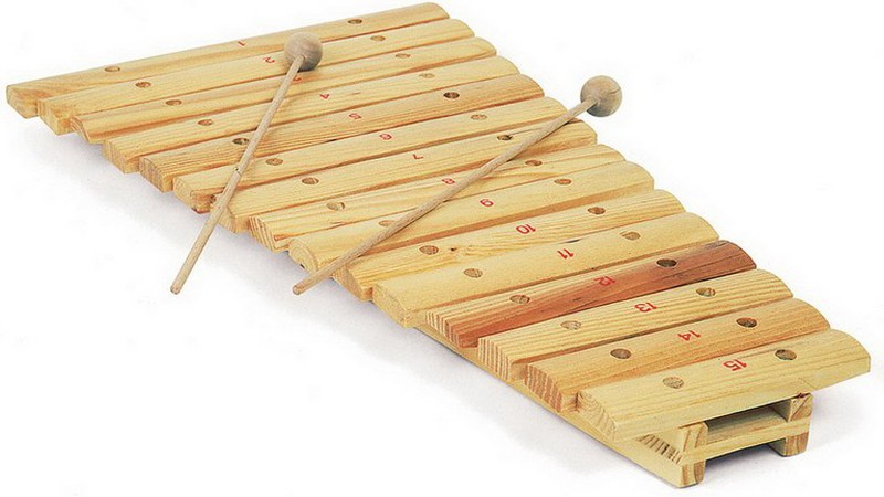 xylophone en bois Cubika